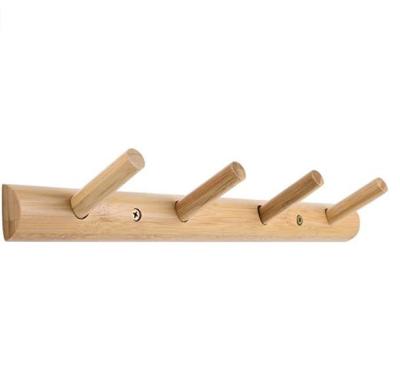 China Sustainable Bamboo Main Holder Porch Wall Hanging Key Holder for sale