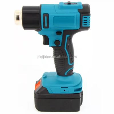 China Factory Wholesale Power Tools Air Gun Wireless Cordless Hot Machine Tool Temperature Adjustable With Temperature Control Heat Gun for sale