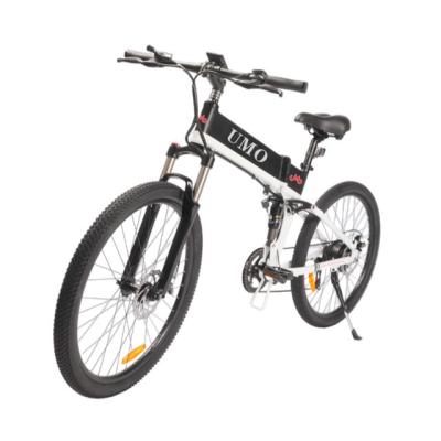 China Low Noise Toothless Ebike Aluminum Alloy With Pedal 350W 48V Durable Electric Bike Bicycle for sale