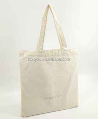 China Recyclable Customized Recycled Organic Canvas Cotton Tote Bag for sale