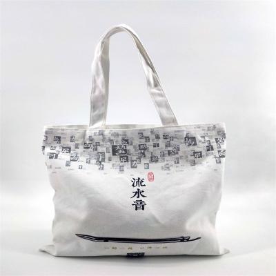 China Other beautiful design tote bag canvas cotton promotional plain eco tote cotton bag for sale