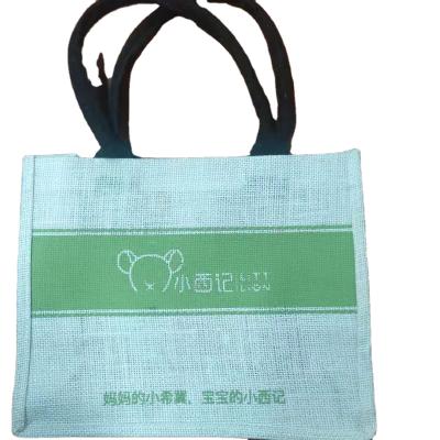 China Wholesale Different Size Customized Universal Shopping Jute Clothing Tote Portable Bag for sale