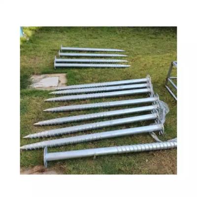 China Steel HDG Ground Mounting Ground Solar Mounting Column for sale