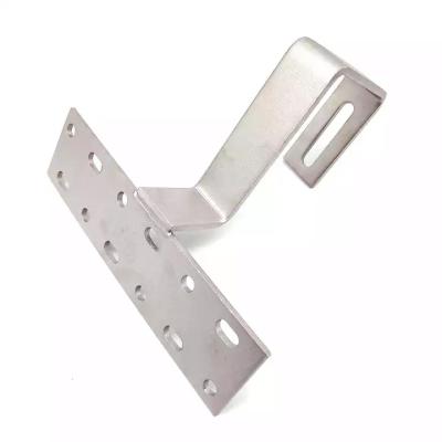 China Good Quality Stainless Steel Adjustable Solar Panel Brackets Stainless Steel Tin Roof Hook For Solar for sale