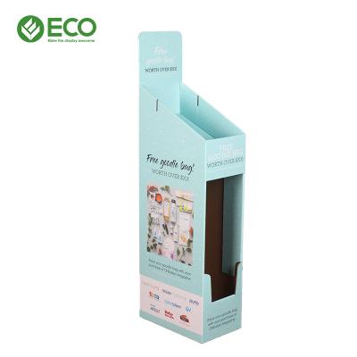 China High Quality Shopping Mall Supermarket Floor Bag Display Rack Cardboard Display Stand for sale