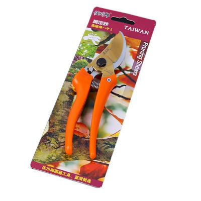 China Anti-Slip Professional Sharp Handle Bypass Pruner Gardening Scissors For Branches for sale