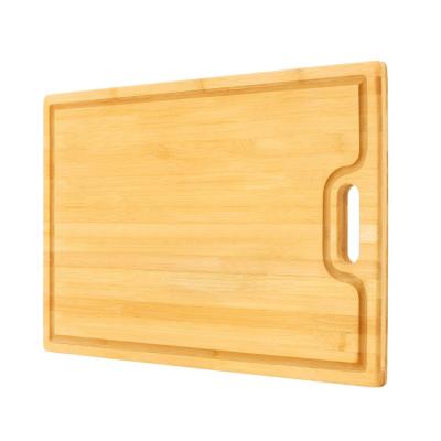 China Factory Direct Bamboo Cheese Board Viable Customization Large Rectangular Bamboo Cutting Board for sale