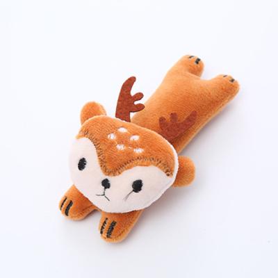 China Viable Maker Cute Flannel Cat Play Animal Toy With Catnip for sale