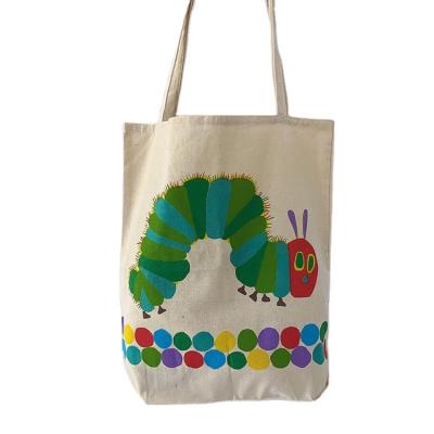 China New Arrival Eco - Friendly Organic Canvas Tote Bag 100 % Cotton Shopping Bags With Custom Logo for sale