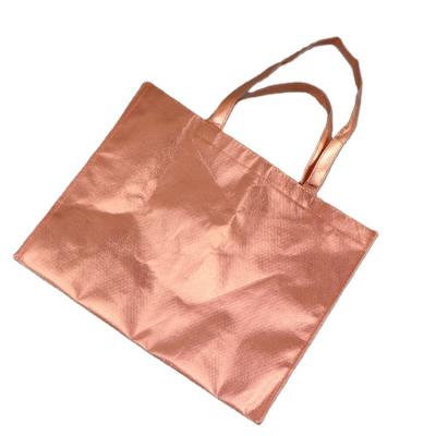 China Eco - Friendly Wholesale Recycled PP Non Woven Fabric Shopping Grocery Bag for sale