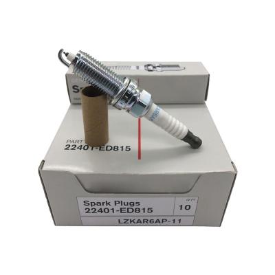 China High Quality Genuine Original Iridium ANGIO Iridium Spark Plug OEM 22401-ED815 Used For Nissan Teana 22401ED815 for sale