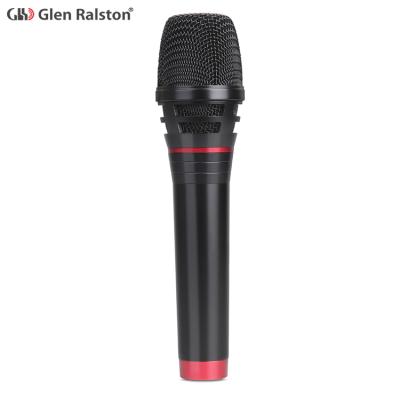 China Professional Handheld Microphone Glen Ralston China D4 Good Price Studio Mounted Metal Voice Recording Mic Wired Microphone for sale