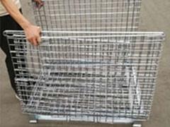 China opslagdraadnetkooi / opvouwbare draadnetcontainer 800 kg-1500 kg Te koop