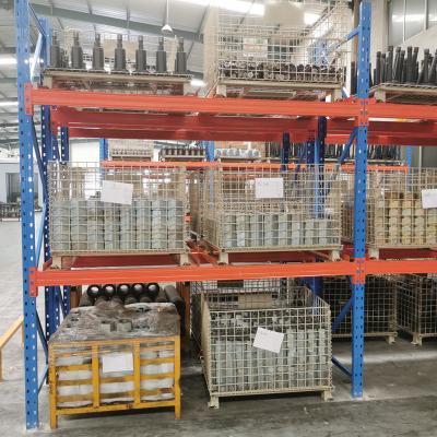 China Wire Mesh Container Klaagbaar Stackbaar Wire Mesh Metalen opslag Stacking Container Te koop