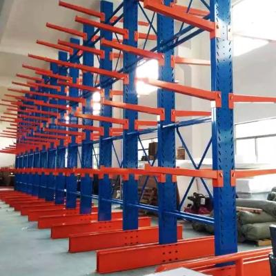 China Industrial Heavy Duty Cantilever Storage Racks Adjustable Cantilever Pipe Storage Racks for sale