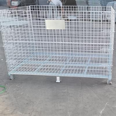 China Space Saving Rust Resistant Storage Cages with Optional Wheels and Load Capacity for sale