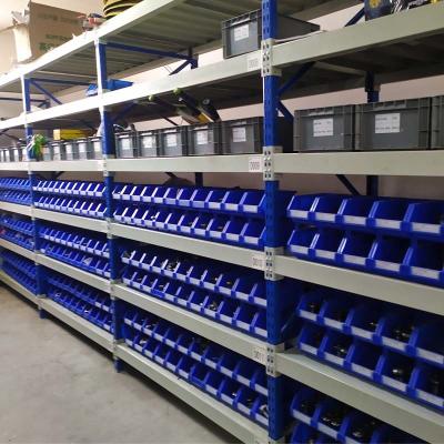 China 5 Shelves Boltless And Rivet Storage Racks Custom Warehouse Racking for sale