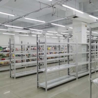 China Warehouse Assembly Required Industrial Metal Shelving In Black For Customized Needs for sale