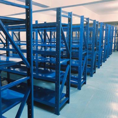 China Indoor Adjustable Shelves Medium Duty Industrial Rack Shelving For Optimal Space Utilization for sale