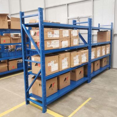 China Powder Coating Adjustable Warehouse Shelving Storage Rack 100kg-500KG/Layer for sale