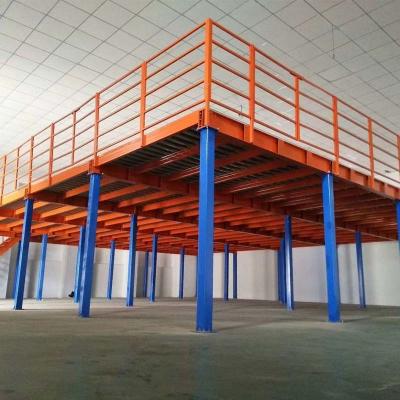 China Customized Warehouse Steel Storage Mezzanine Platforms With Steel Structure for sale