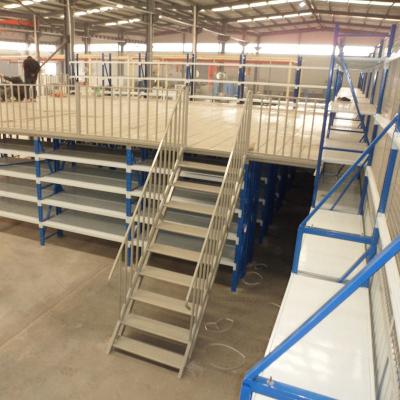 China Steel Customizable Mezzanine Floor Racking Maximize Your Warehouse Space for sale