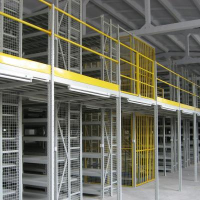 China Customizable Warehouse Storage Racks Mezzanine Racking System Steel for sale