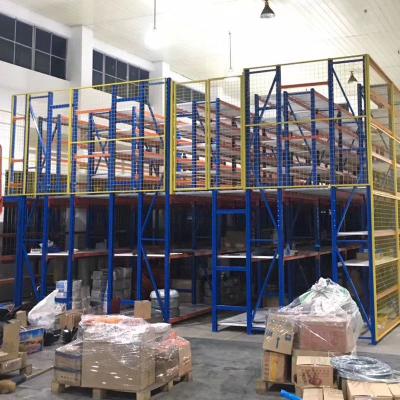 China Multi Level Racking Mezzanine Rack Warehouse Storage Loft Platform for sale