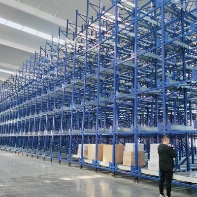 China Customized High Density  Shuttle Racking System Pallet Rack Shelving for sale