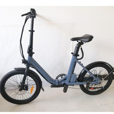 China Aluminum alloy 20inch 1.95 tire 250W 7.8ah seat post lithium battery FOLDING new model electric bicycle electric bike for sale