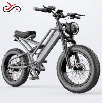 China Boxu 2022 hub aluminum alloy motor 48V 500W 30km/h aluminum alloy rear fat bike brushless tire electric electric bicycle (old) for sale