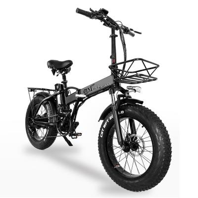 China Aluminum alloy 750 watt fat tire ebike rear ebike fat tire rack electric bike 750w vintage ebike for sale