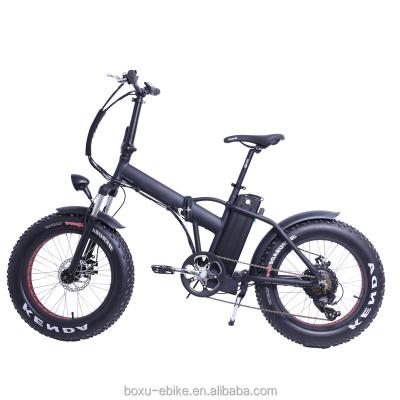 China Customizable aluminum alloy ebike bicicleta 500W brushless motor 20