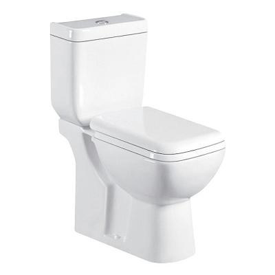 China Double-Flow Toilet Manufacturer High Quality Sanitary Ware Customized Ceramic Two Piece Toilet and Sink Set for sale