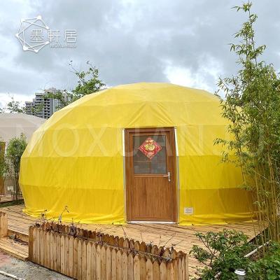 China Extended Type Air Conditioned Party Event Dome Tents Outdoor Geodesic Camping for sale