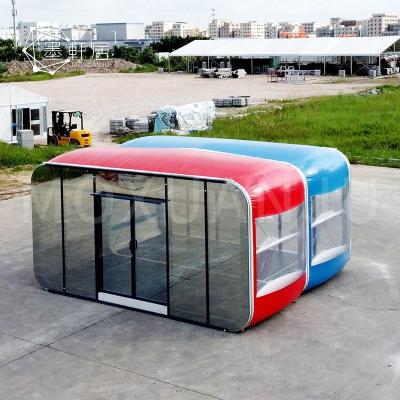 China Extended Type Customized Inflatable Modular Movable Bar Tent Bar House For Outdoor Event for sale