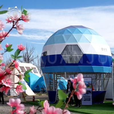 China Large Imagination Balloon Type Hot Dome Tent Luxury Heavy Duty Extended Two Layers Glamping Tent With Bedroom for sale