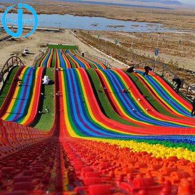 China Factory direct plastic rainbow dry slide for sale for sale