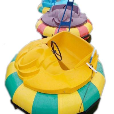 China Metal Bumper Boats Water Paly Pedal Bike Hot Sale Electric Water Boat for sale