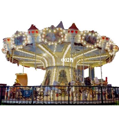 China Carousel For Sale Carousel For Sale China Made 26 Seats Big Carousel Horse Merry Ride Amusement Park Equipment Go Round Price for sale