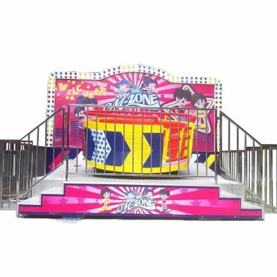 China Metal Gate Kids Amusement Rides Other Amusement Park Rides Mini Crazy Disco Tagada Amusement Rides for sale