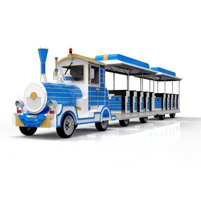 China Metal Alibaba Frank Carnival Rides Tourist Train Trackless Train Hot On Sale for sale