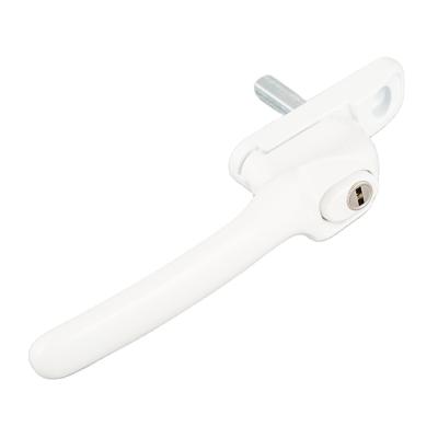 China ISO9001 Ningbo Lianggong Spain Upvc Window Hardware Modern White Crank Handle for sale