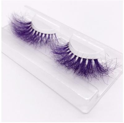 China Long a pair natural boxed three-dimensional multi-layer false thick natural flexible chemical fiber eyelashes 3D manufacturers wholesale for sale