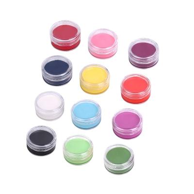 China Waterproof Fit Colors 12 Color Face Graffiti Raw Material Eyebrow Cream Lip Mud Lip Mud Face Makeup Fluorescent Flat for sale