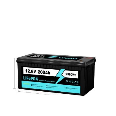 China Consumer Electronics 12V 200AH Lithium Iron Phosphate Battery For Motor Home (RV) for sale