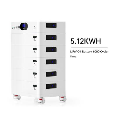 China Customized 51V 100Ah Lithium Battery Stackable Home Use Solar Power Energy Storage System 500Ah for sale