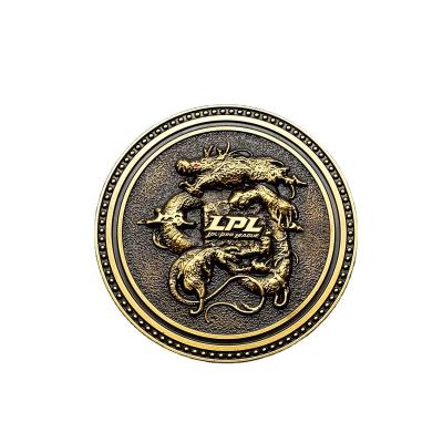 China 2022 Europe Challenge Custom Coins Military Navy Souvenir With Enamel Military Challenge Coin Maker for sale