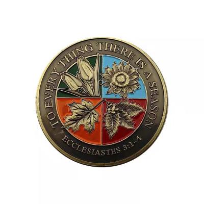 China 2022 Europe Challenge Custom Coins Military Navy Souvenir With Enamel Military Challenge Coin Maker for sale