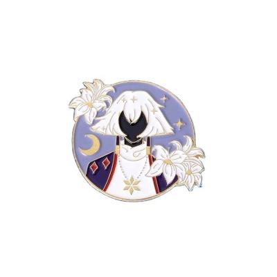 China Worldwide Popular Anime Badge Custom Pin High Quality Anime 2022 Gold Metal Pin for sale